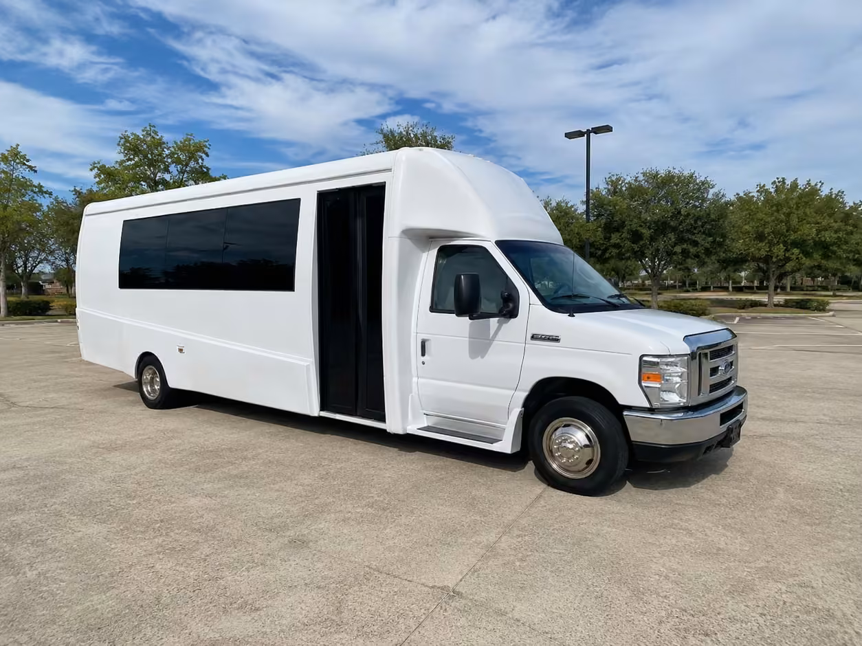 15 passenger party bus