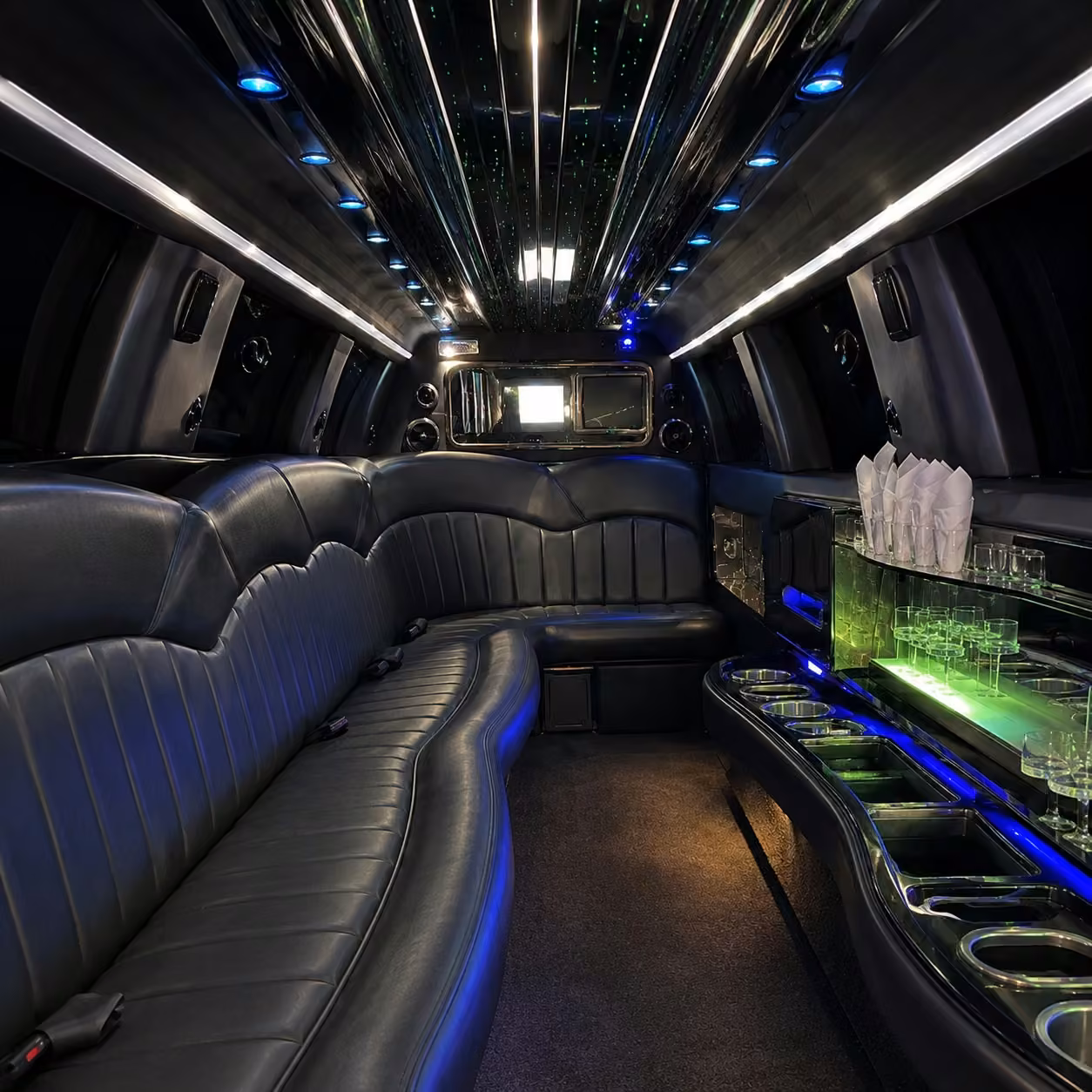 lincoln mkt limo inside