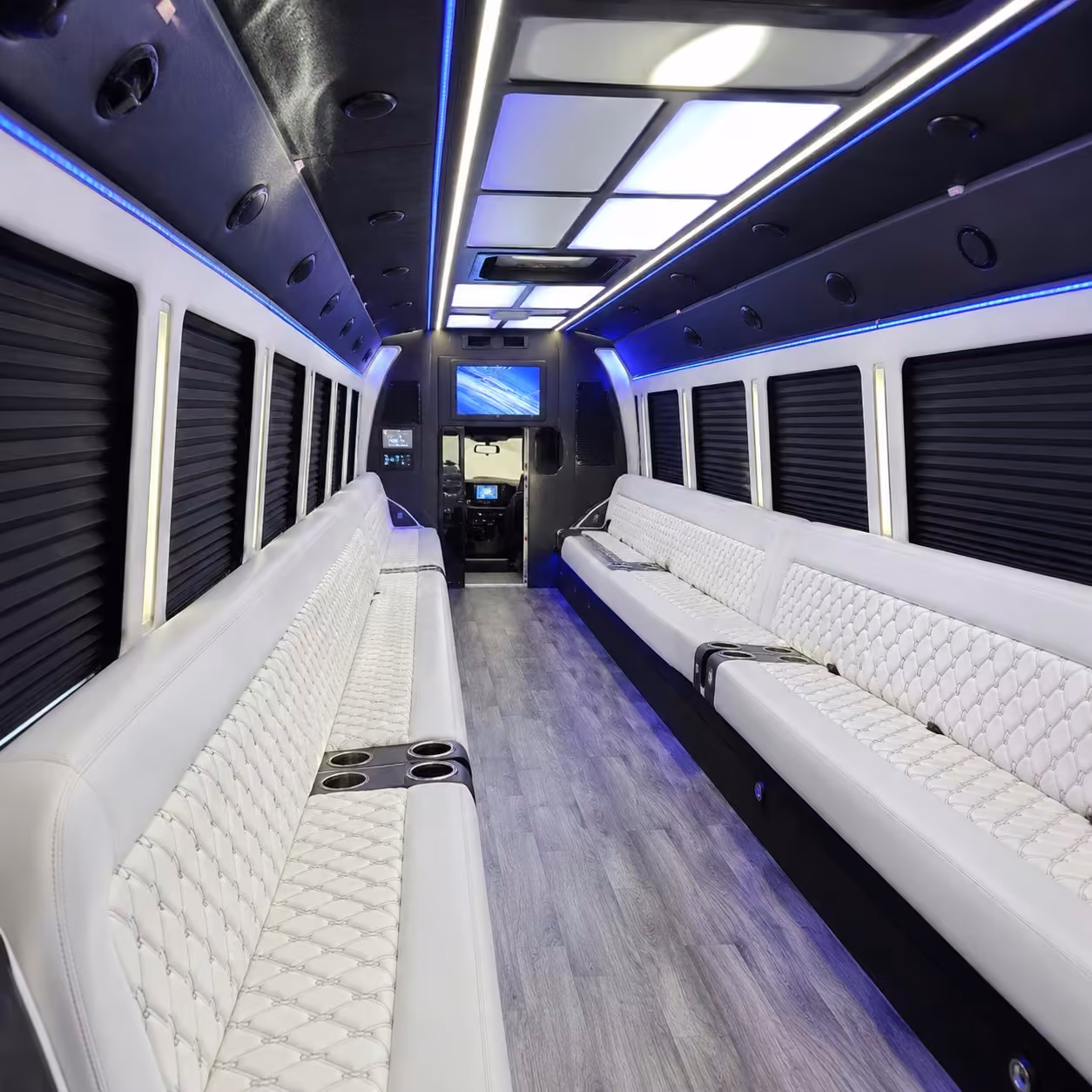 new orleans party bus interior