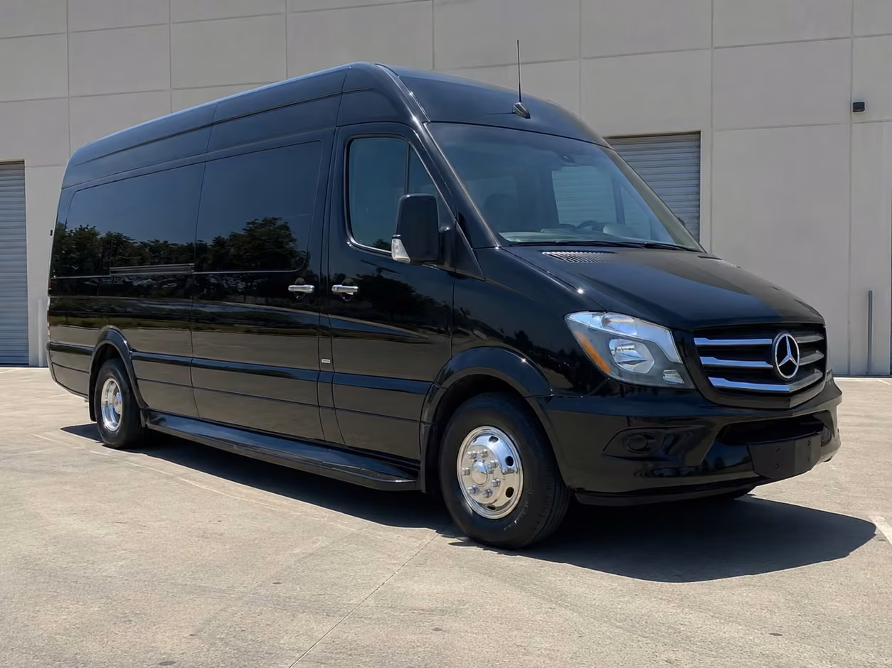 sprinter van rental with driver